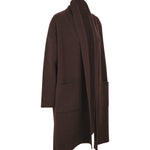 cappotto cachemire collo scialle 