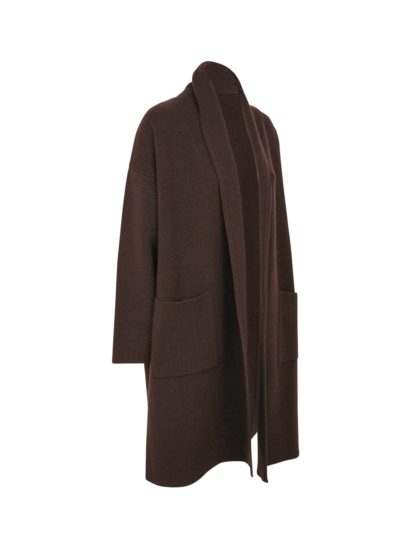cappotto cachemire collo scialle 
