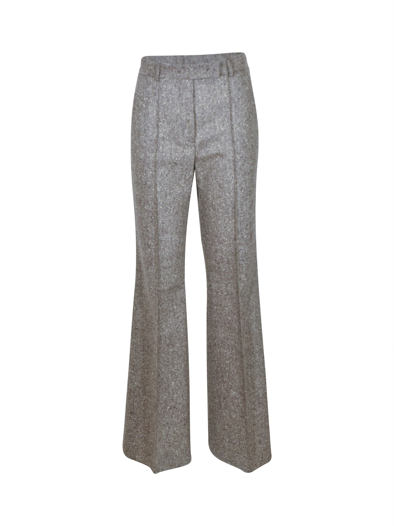 pantaloni ottavia zampa con nervatura 