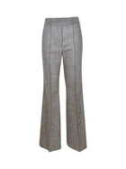 pantaloni ottavia zampa con nervatura