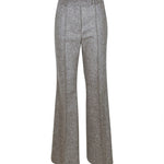 pantaloni ottavia zampa con nervatura 