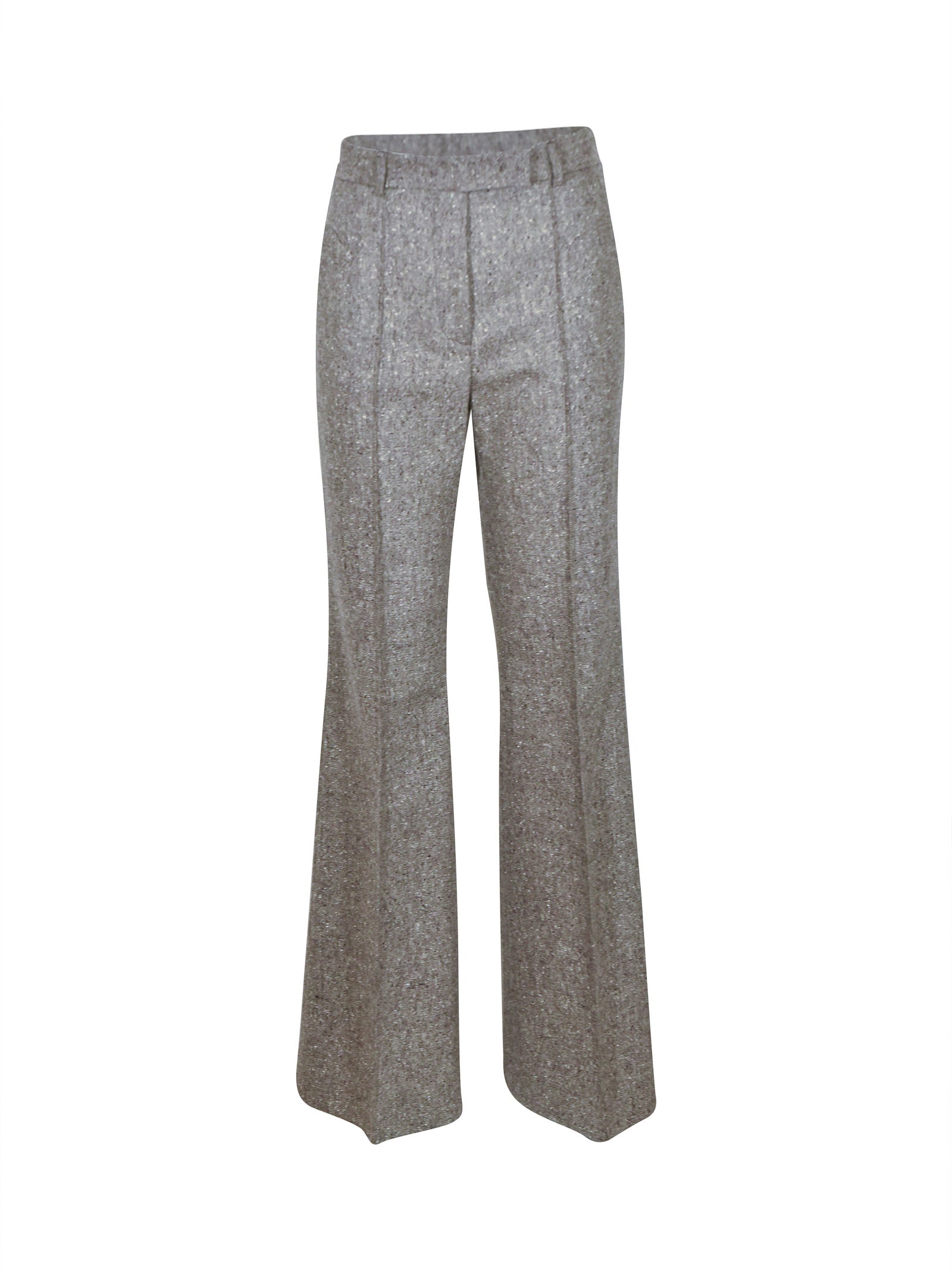 pantaloni ottavia zampa con nervatura 