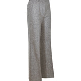 pantaloni ottavia zampa con nervatura 