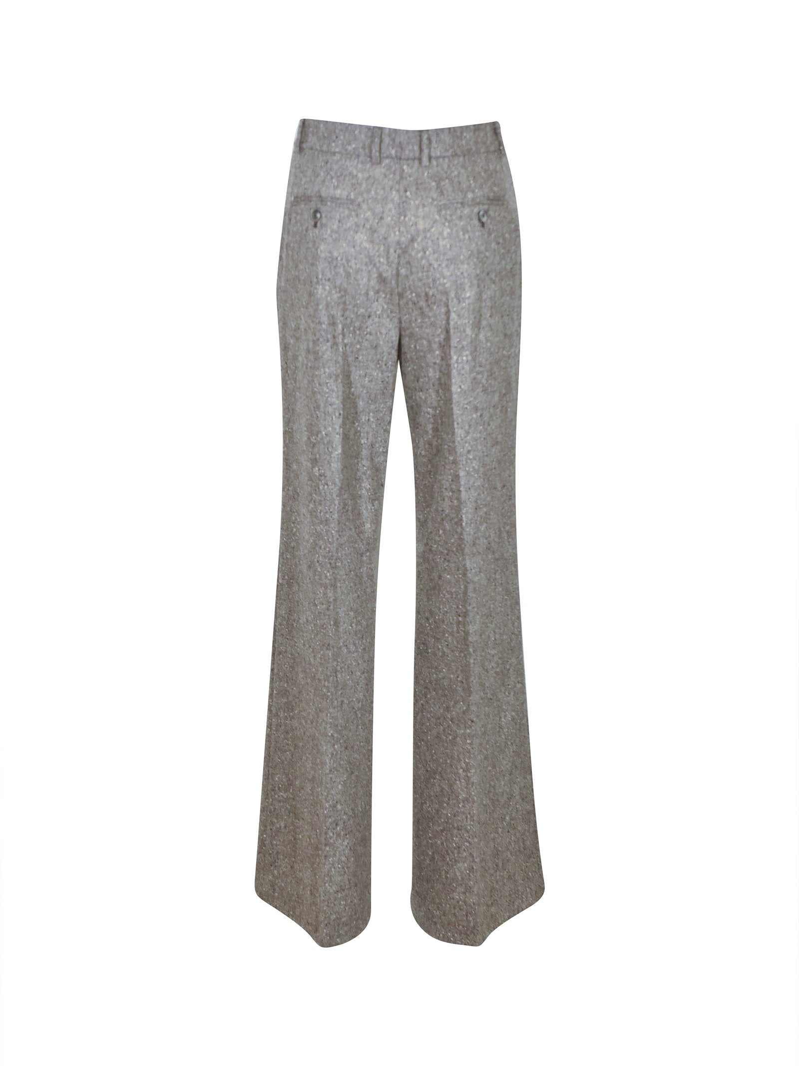 pantaloni ottavia zampa con nervatura 