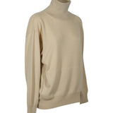 maglia collo alto over tasche laterali 
