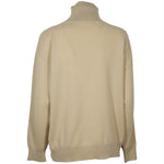 maglia collo alto over tasche laterali 