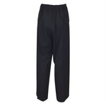 pantaloni gamba larga tasche laterali 
