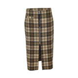 gonna tartan con zip 