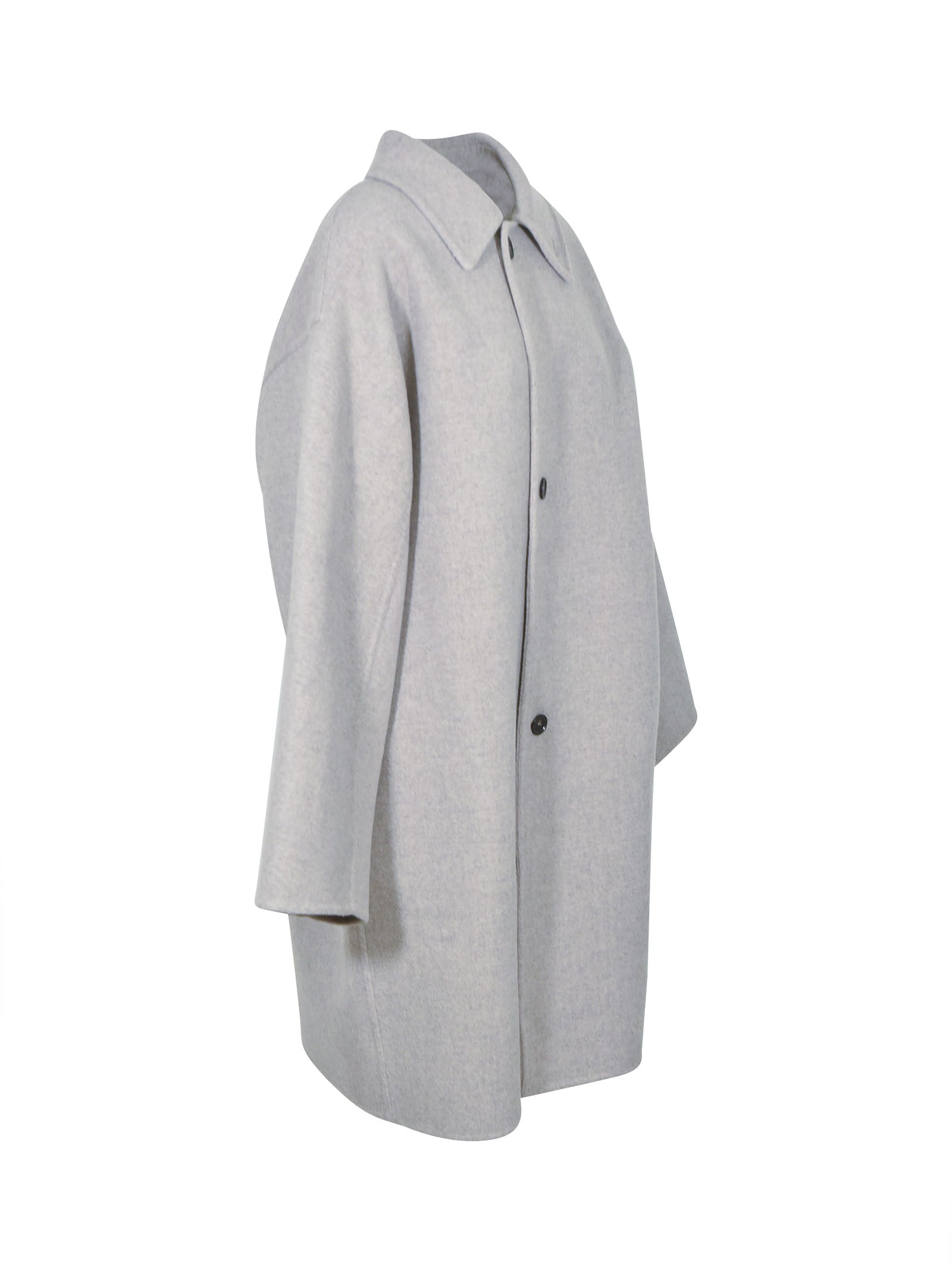 cappotto over in double spalla scesa 