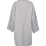cappotto over in double spalla scesa 