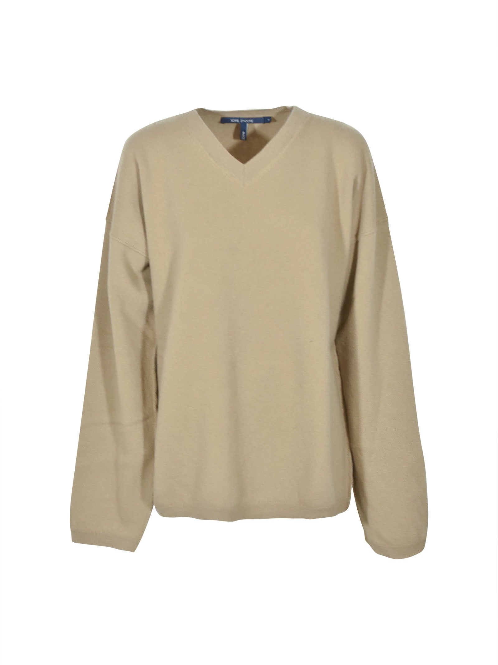 maglia v manica lunga over 