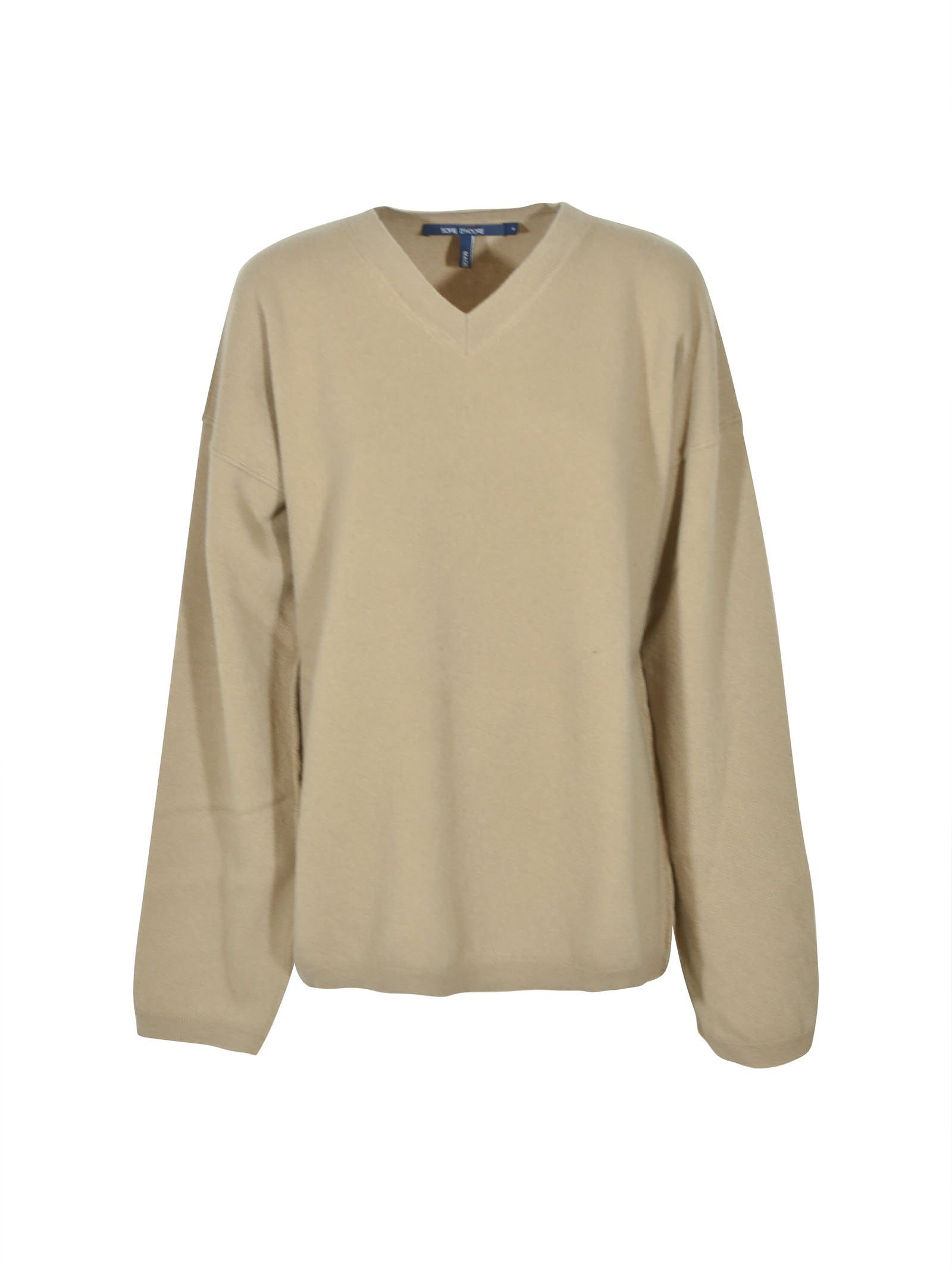 maglia v manica lunga over 