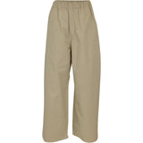 pantaloni elastico vita gamba larga 