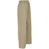 pantaloni elastico vita gamba larga 