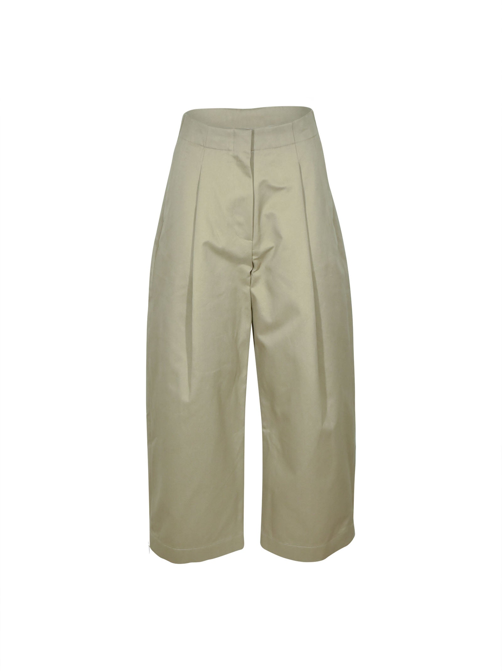 pantaloni baloon con pences 