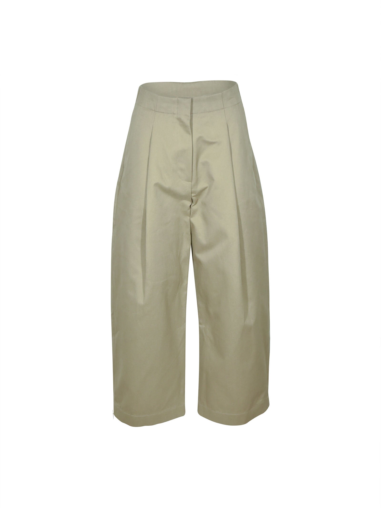 pantaloni baloon con pences 