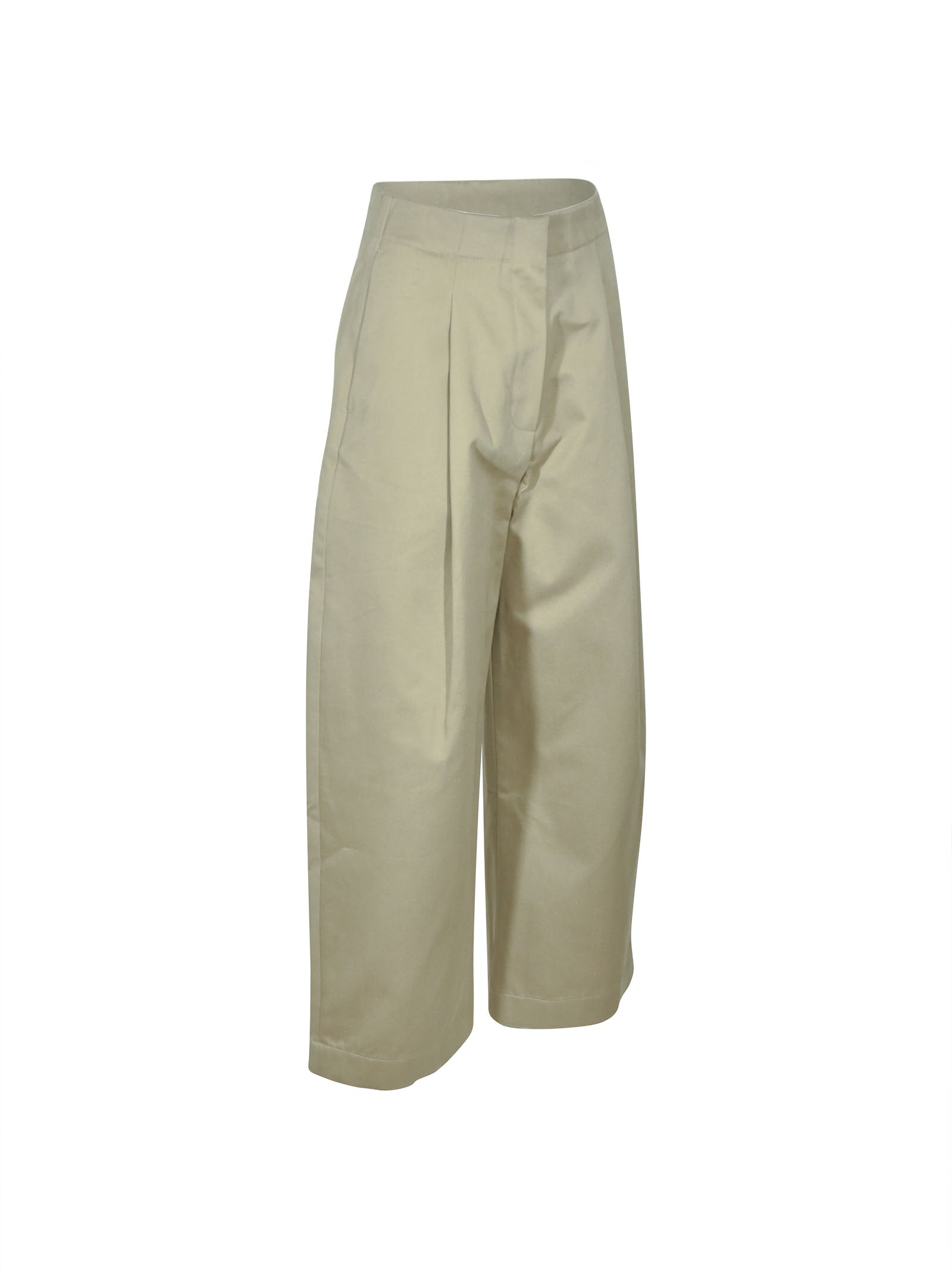 pantaloni baloon con pences 