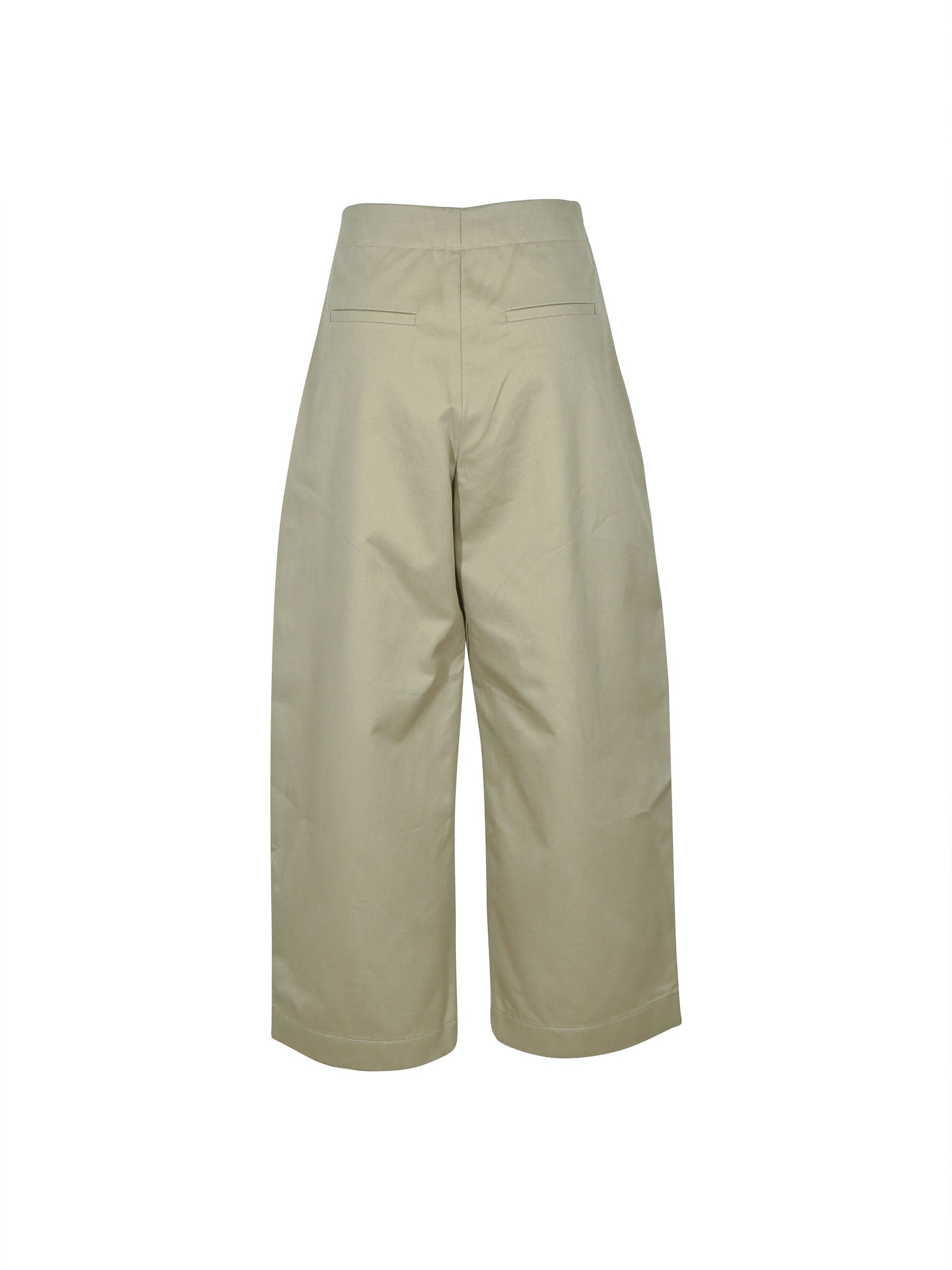 pantaloni baloon con pences 