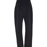 pantaloni velluto millerighe gamba larga 