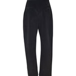 pantaloni velluto millerighe gamba larga 