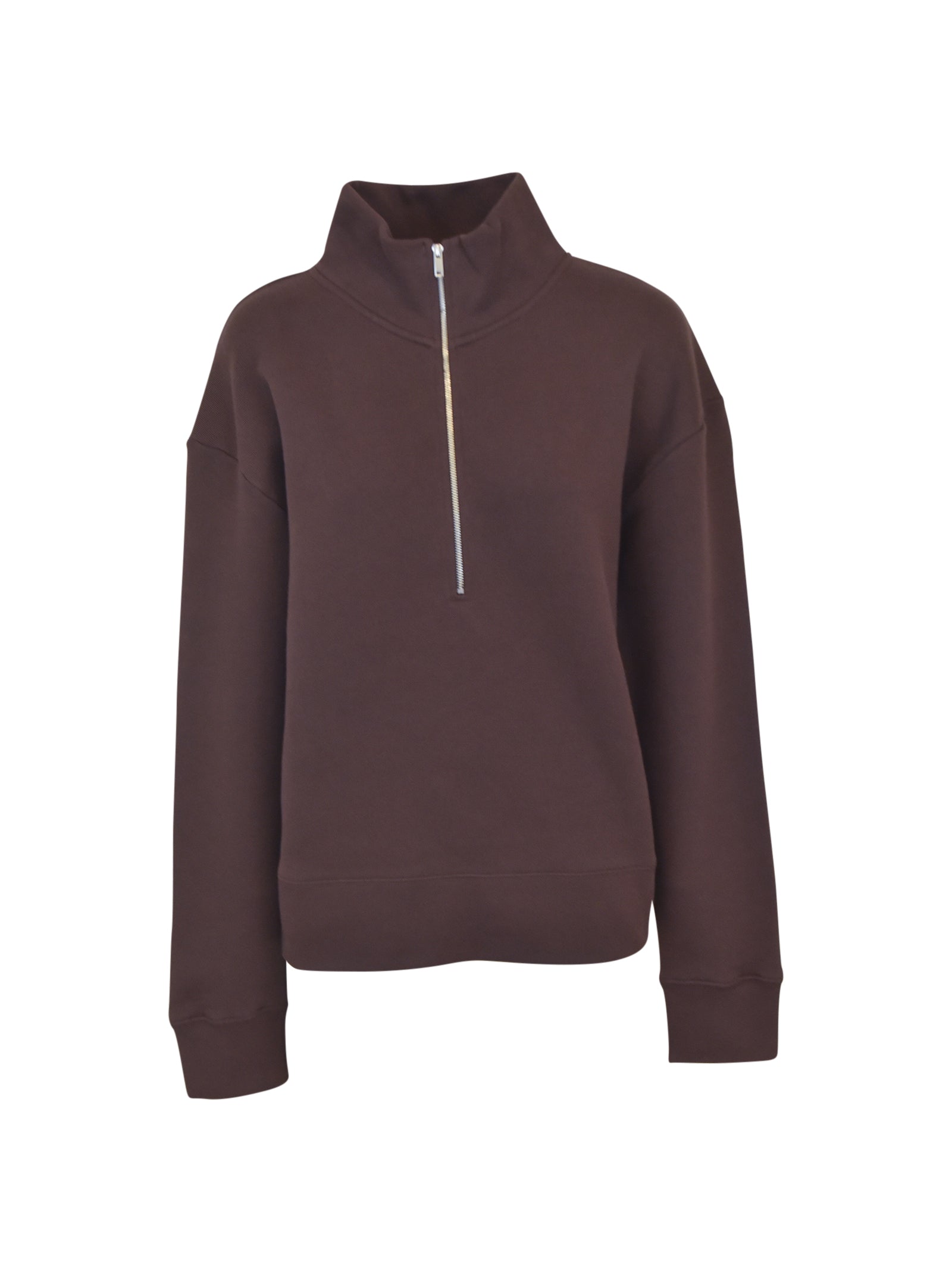 felpa mezza zip over 