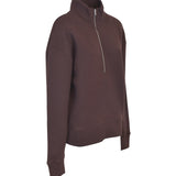 felpa mezza zip over 