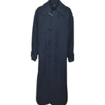 cappotto lungo alamari 