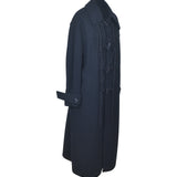 cappotto lungo alamari 