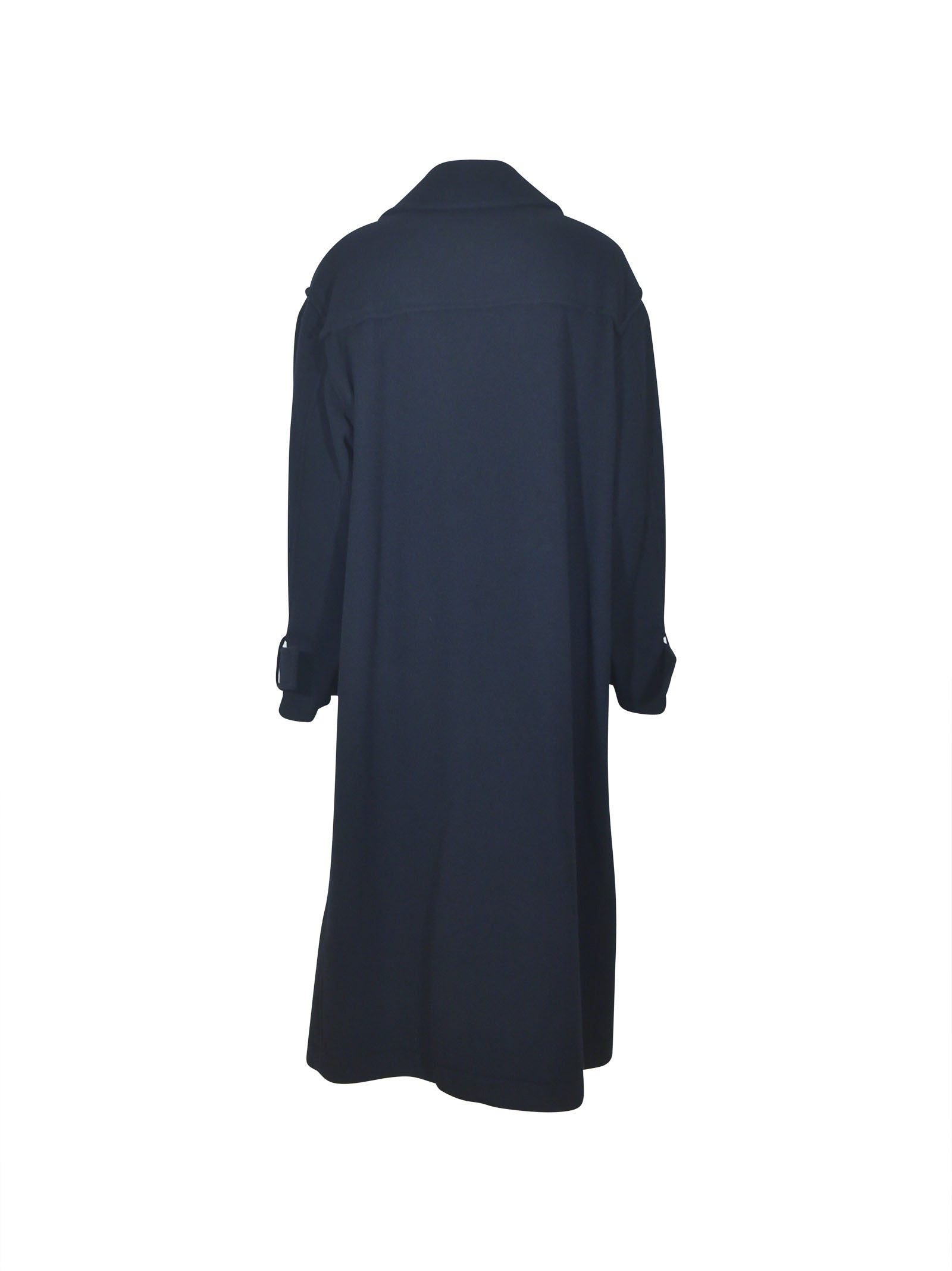 cappotto lungo alamari 