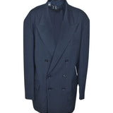 blazer doppiopetto over 