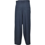 pantaloni  con pences gamba larga 