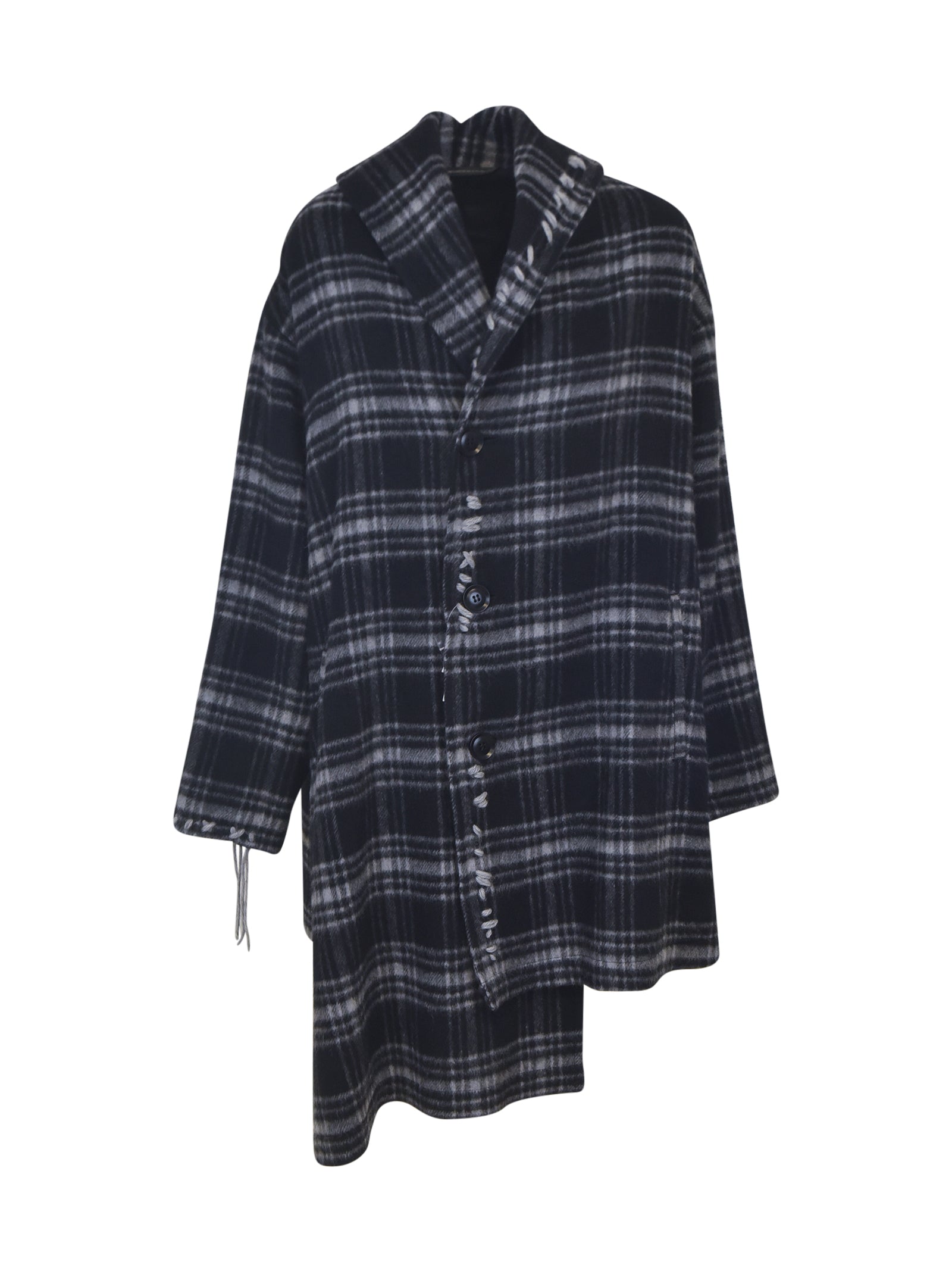 cappotto a quadri 