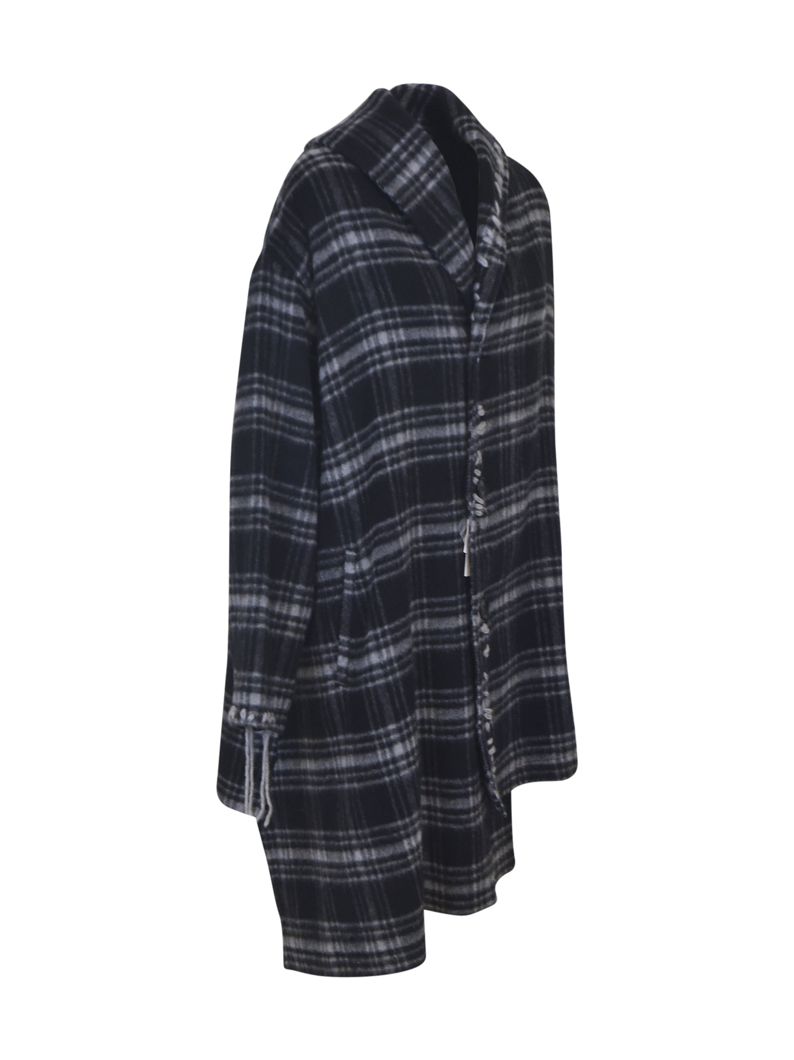 cappotto a quadri 