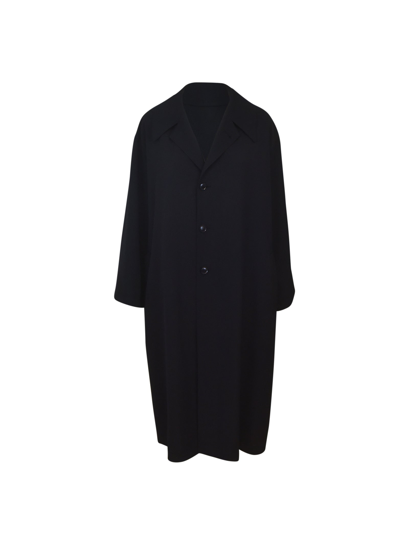 cappotto lungo monopetto 
