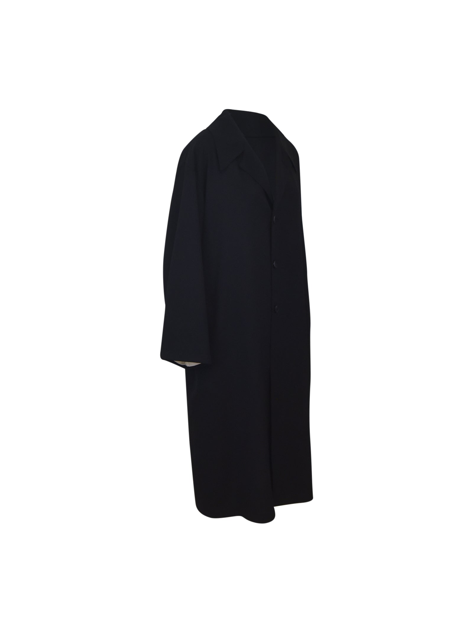 cappotto lungo monopetto 