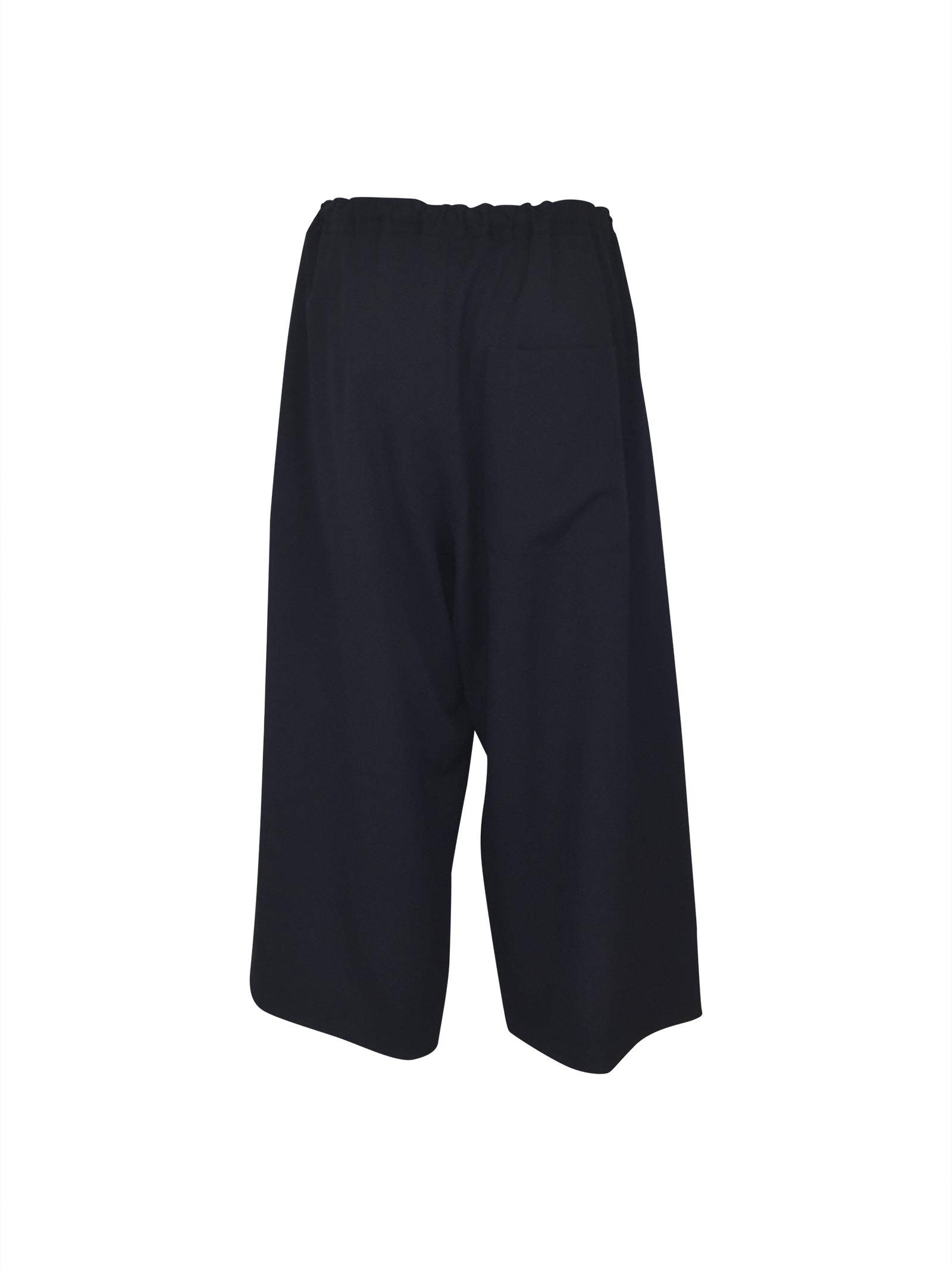 pantaloni con pences e coulisse 