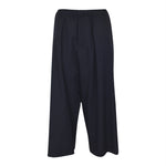 pantaloni con pences e coulisse 