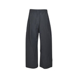 pantaloni gamba dritta coulisse vita 