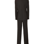 lisla e andrea tailleur giacca doppio petto pantalone gamba larga 