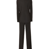 lisla e andrea tailleur giacca doppio petto pantalone gamba larga 