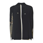 giacca kimono tradizionale con foulard vintage 
