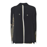 giacca kimono tradizionale con foulard vintage 