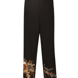 pantaloni tessuto kimono 