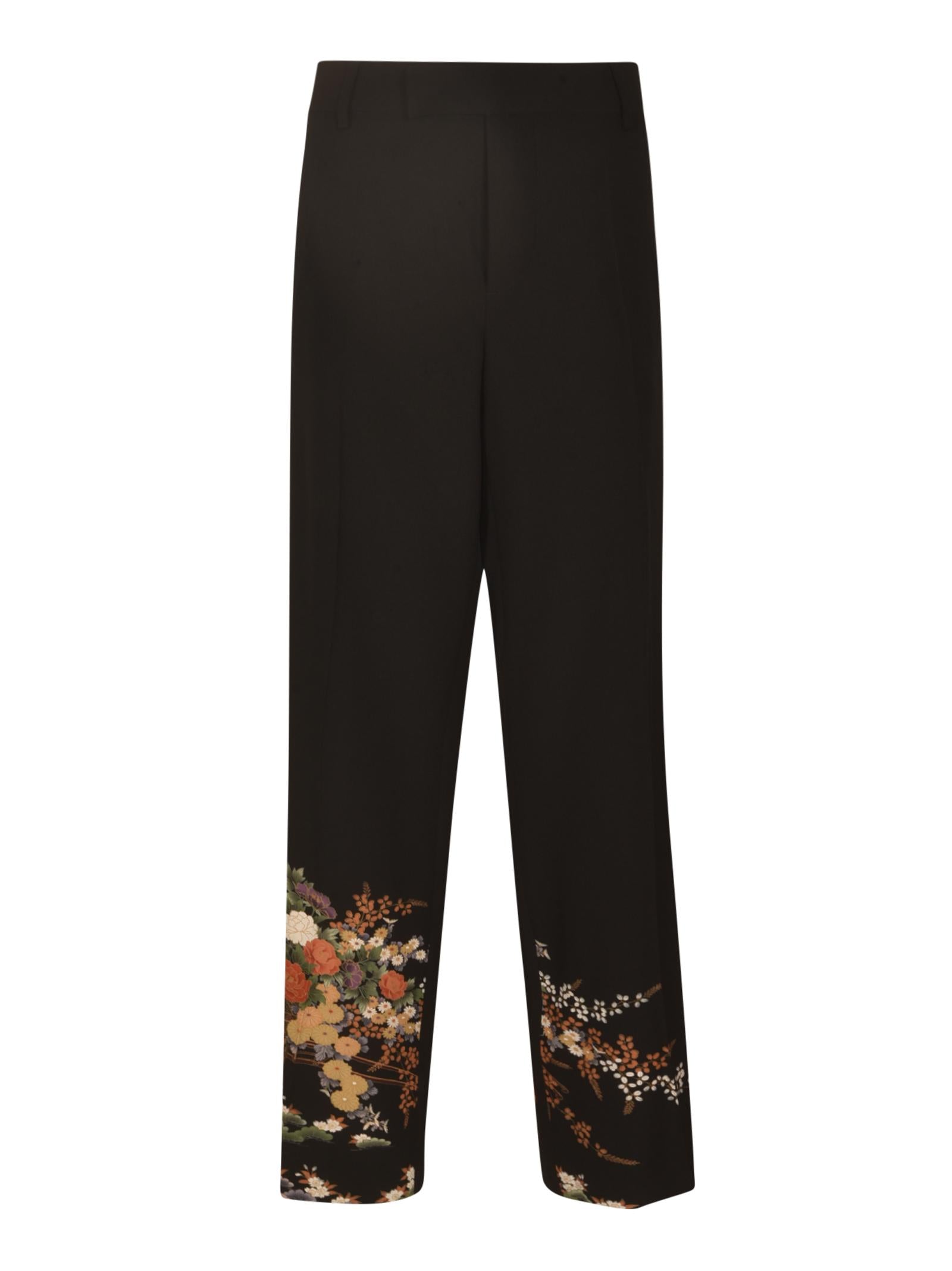 pantaloni tessuto kimono 