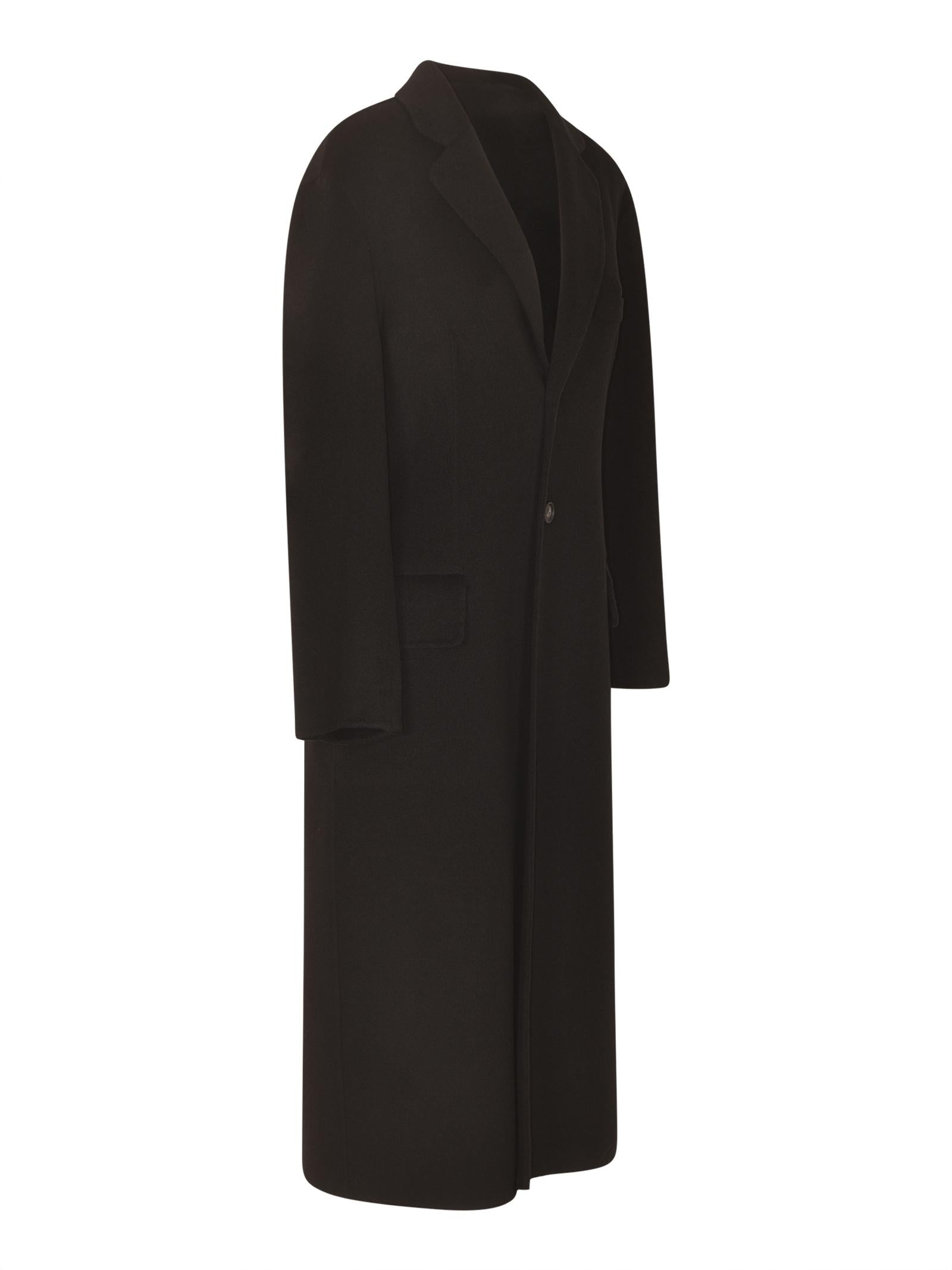 cappotto monopetto due bottoni vita sciancrata 