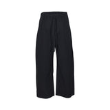 pantaloni gamba dritta coulisse vita 