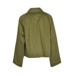 giubbino zip con colletto 