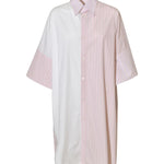 camicia lunga m/m doppio tessuto 