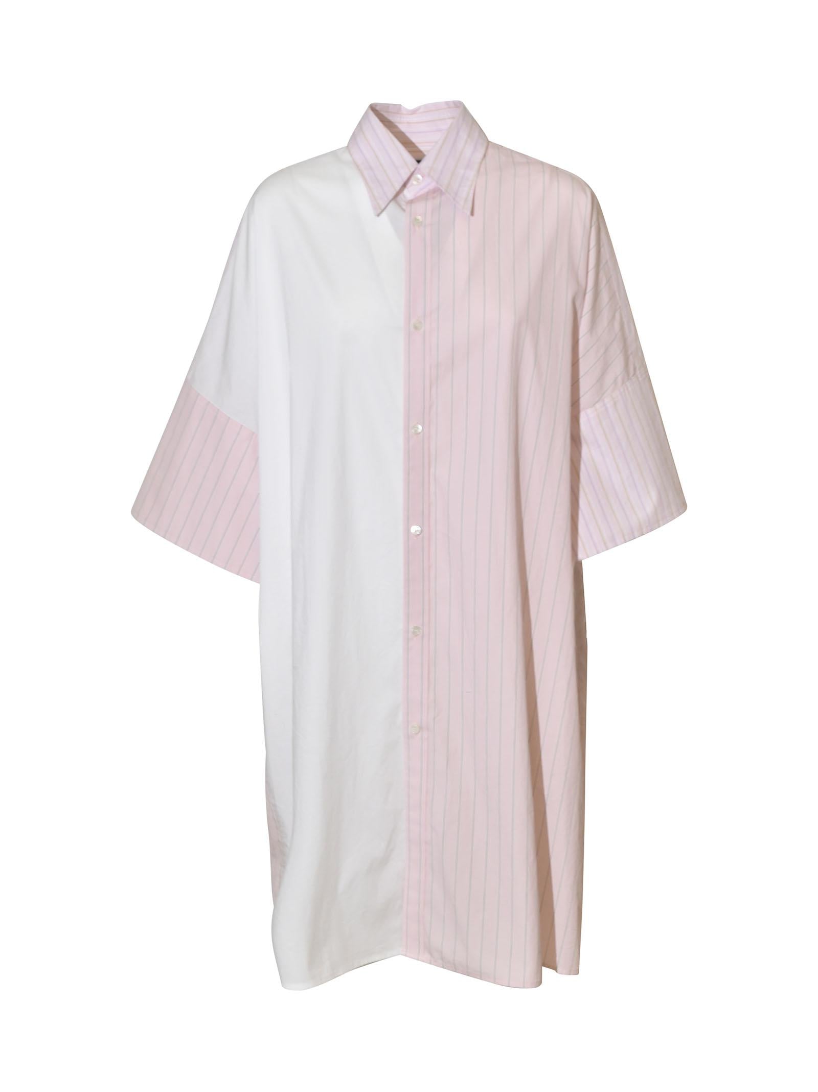 camicia lunga m/m doppio tessuto 