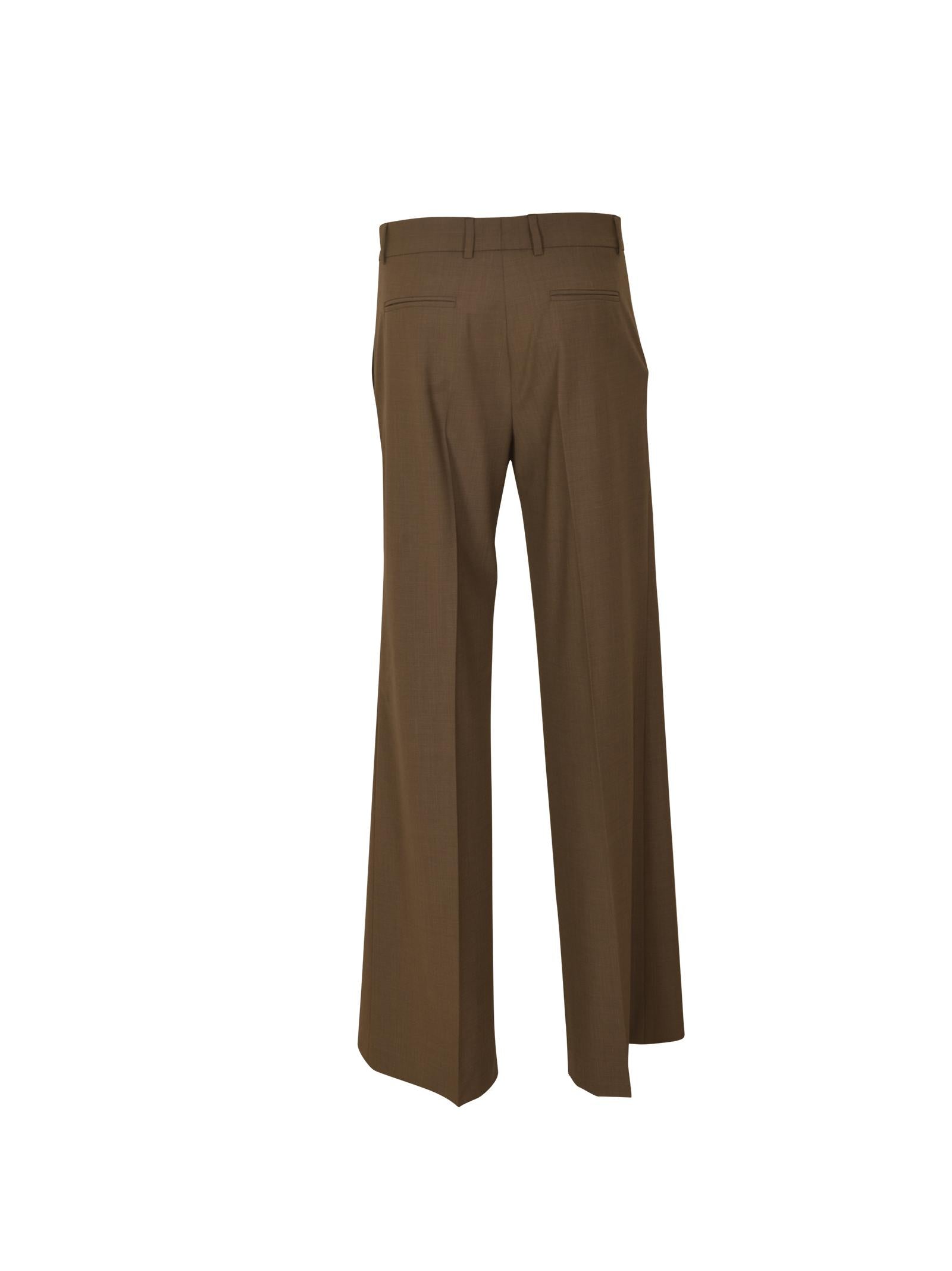 pantaloni melody gamba larga 